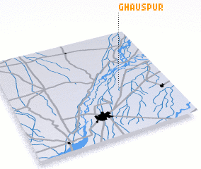 3d view of Ghauspur