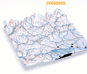 3d view of Skea Dand