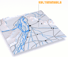 3d view of Kalyārānwāla