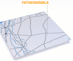 3d view of Fateh Sherwāla