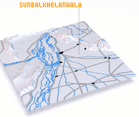 3d view of Sunbal Khelānwāla