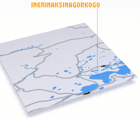 3d view of Imeni Maksima Gor\