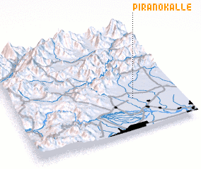 3d view of Pirāno Kalle