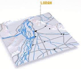 3d view of Lorah