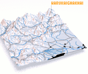 3d view of Warūkai Ghākhai