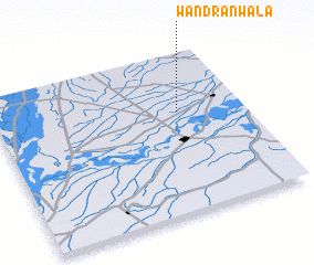 3d view of Wāndrānwāla