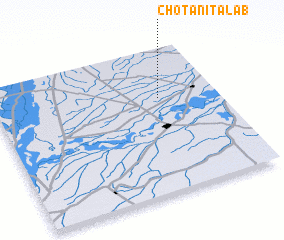 3d view of Chotāni Tālāb