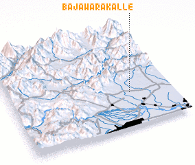 3d view of Bājāwara Kalle