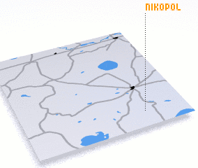 3d view of Nikopol\