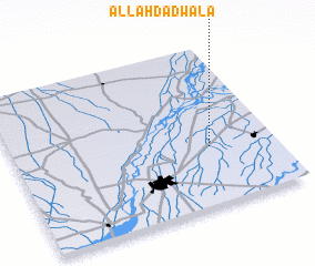 3d view of Allah Dādwāla