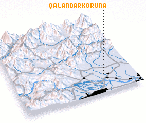 3d view of Qalandar Korūna