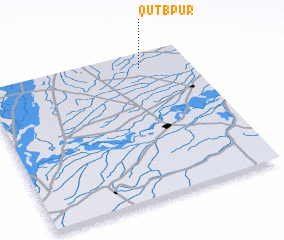3d view of Qutbpur