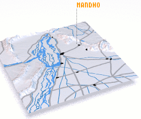 3d view of Māndho