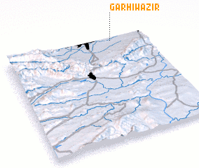 3d view of Garhi Wazīr