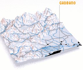 3d view of Gad Bāno