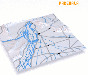 3d view of Parewāla