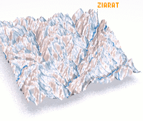 3d view of Ziārat