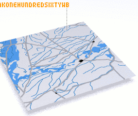 3d view of Chak One Hundred Sixty WB