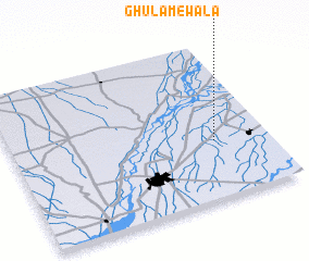 3d view of Ghulāmewāla