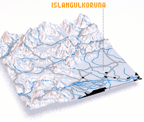 3d view of Islām Gul Korūna