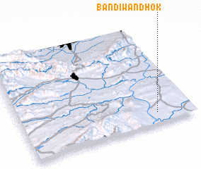 3d view of Bandiwān Dhok