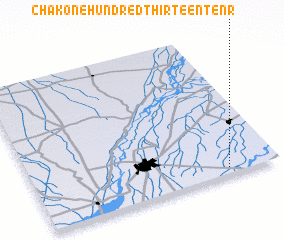 3d view of Chak One Hundred Thirteen-Ten R