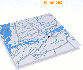 3d view of Rukanpur