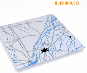 3d view of Kurāi Baloch