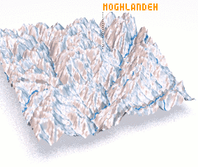 3d view of Moghlāndeh