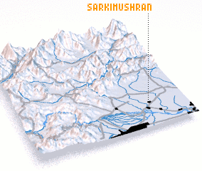 3d view of Sarki Mushrān