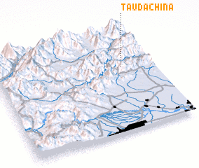 3d view of Tauda Chīna