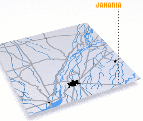 3d view of Jahānia