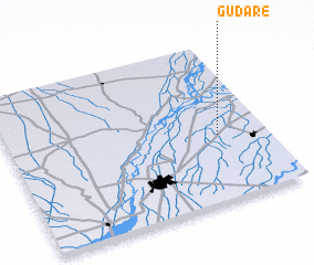 3d view of Gudāre