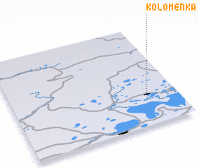 3d view of Kolomenka