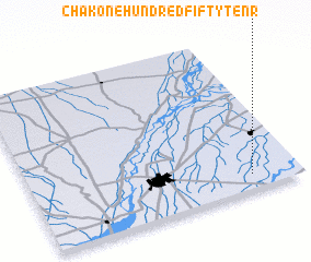 3d view of Chak One Hundred Fifty-Ten R