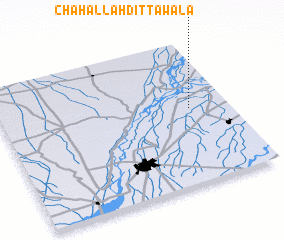 3d view of Chāh Allāhdittawāla