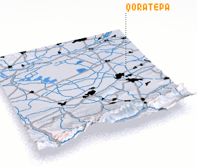 3d view of Qoratepa