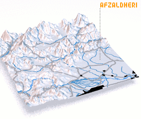 3d view of Afzal Dheri