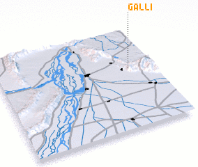 3d view of Galli