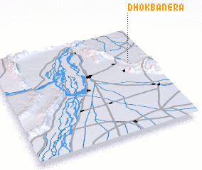 3d view of Dhok Bānera