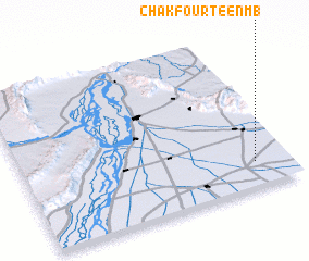 3d view of Chak Fourteen MB