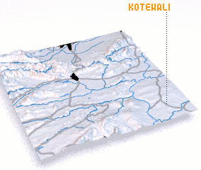 3d view of Kotewāli