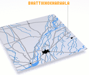 3d view of Bhatti Khokharwāla