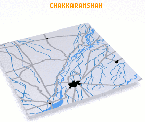 3d view of Chak Karam Shāh