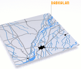 3d view of Dab Kalān