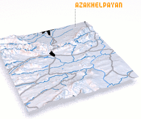 3d view of Āza Khel Pāyān