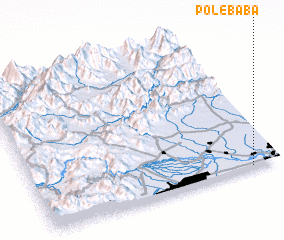 3d view of Pole Bāba