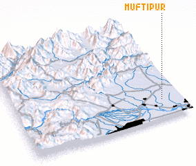 3d view of Muftīpur