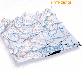 3d view of Kot Manzai