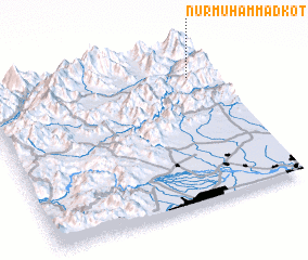 3d view of Nūr Muhammad Kot